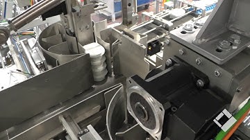 Machine for "Head2Head"-packaging to save up to 25% carton material