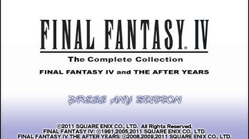 Final Fantasy IV Complete Collection — [ Playstation Portable ] — Intro & Gameplay