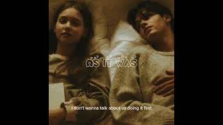 As It Was | Harry Styles | ( Slowed Reverb Lyrics)