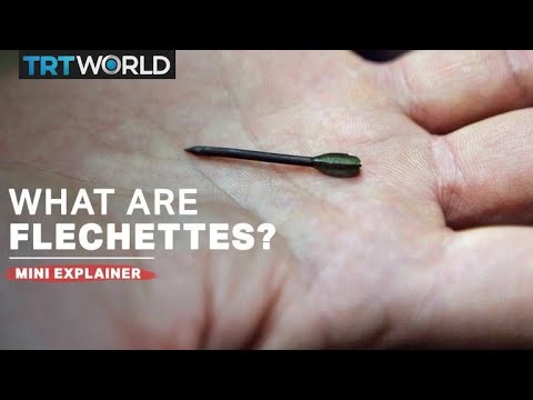What are ‘flechettes,’ the lethal darts reportedly used in Bucha?