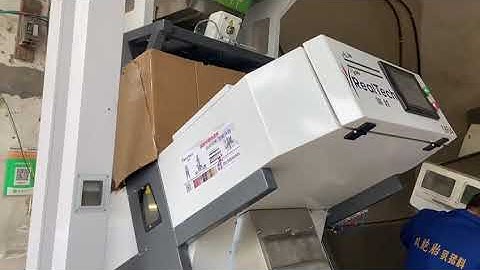 1 chute rice color sorting