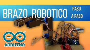 BRAZO ROBÓTICO CON CARTÓN Y ARDUINO