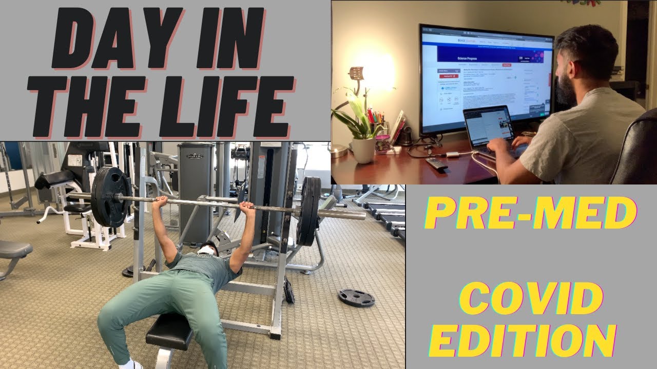 DAY IN THE LIFE | Pre-Med/Covid Edition (Vlog) - YouTube