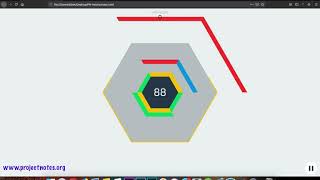 Hextris Game In Html5 With Source Code screenshot 1