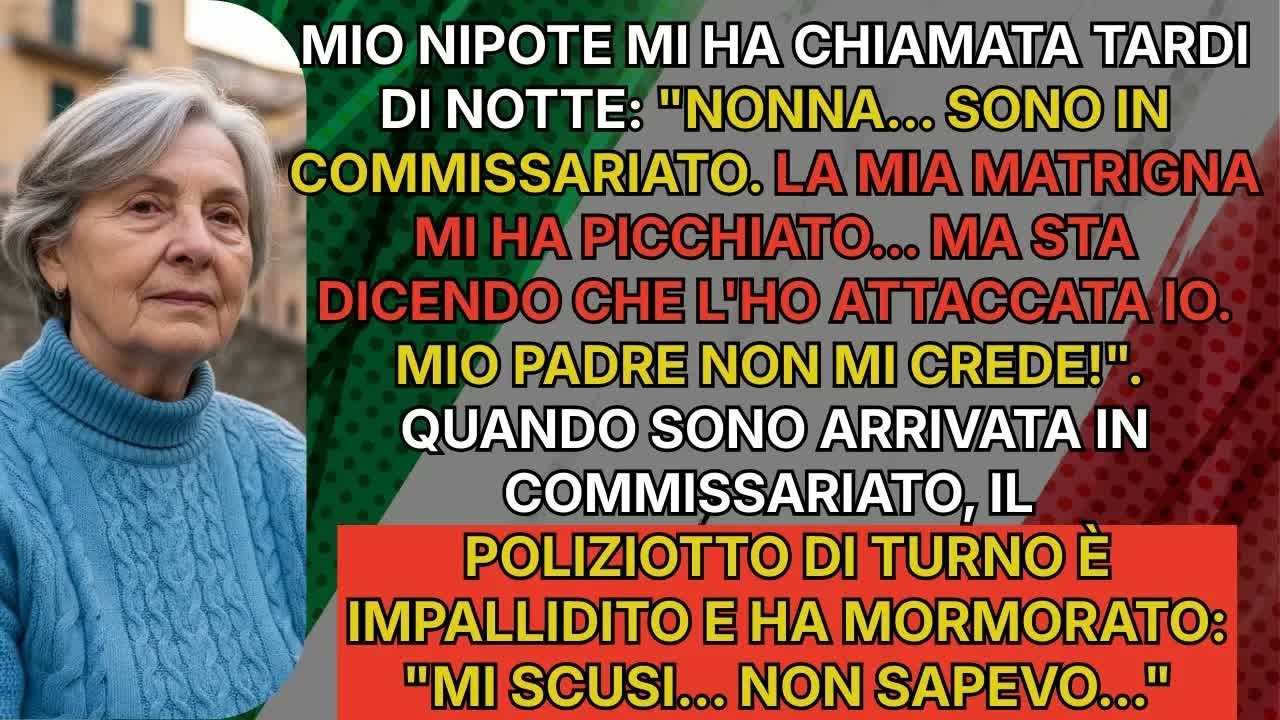 Mio nipote mi chiama dal commissariato： la matrigna l'ha incastrato e mio figlio non mi credeva