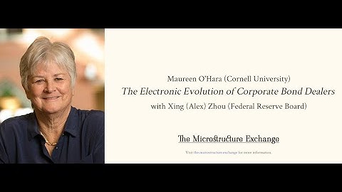 The Microstructure Exchange: Maureen O