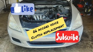 Honda accord clutch replacement