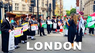 Thousand gather at 'Free Palestine' Protest in London