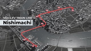 Cities Skylines: Maglev Train ride through Nishimachi screenshot 4