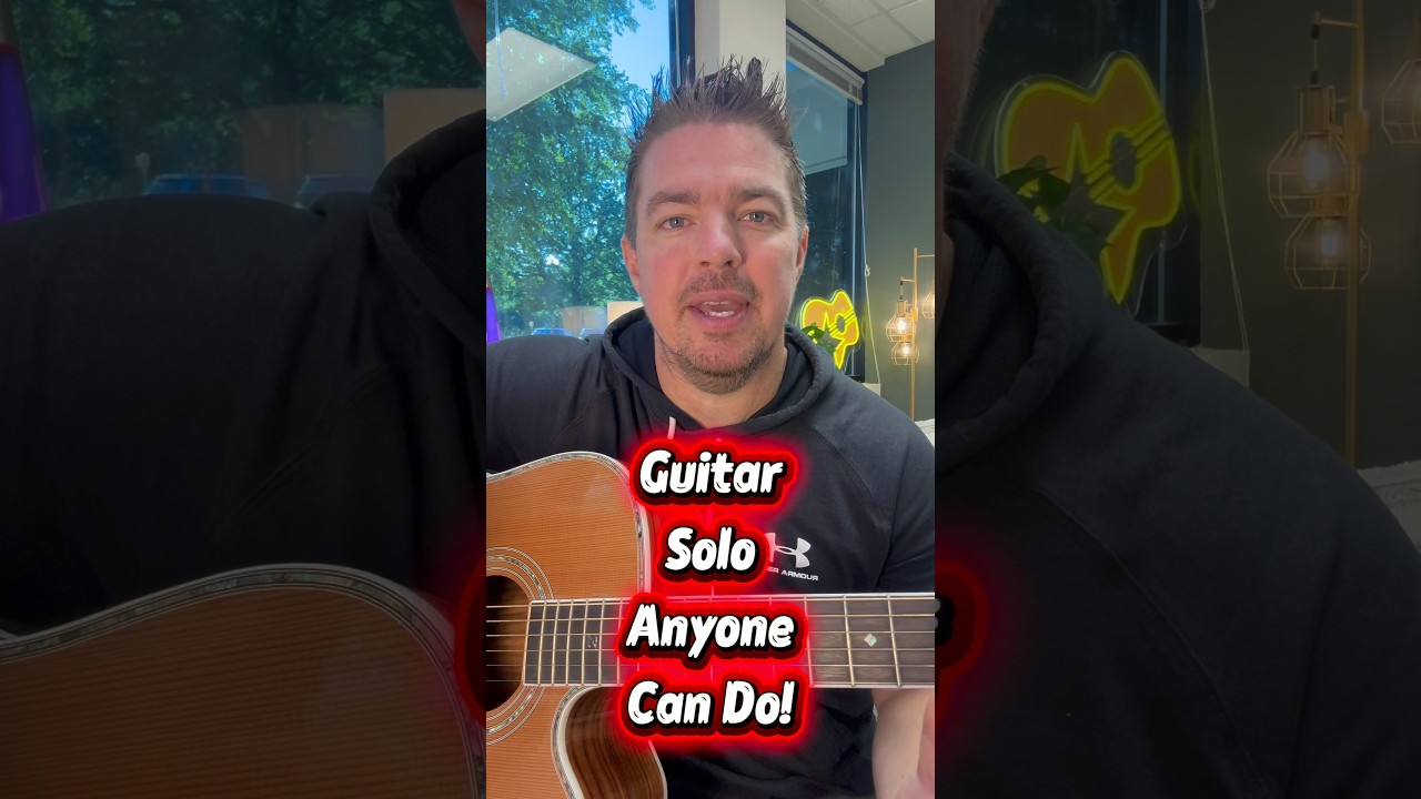 Guitar Solo Anyone Can Do Fast!