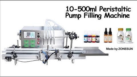 How To Use Automatic Desktop CNC Peristaltic Pump Liquid Filling Machine