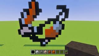 Minecraft Pixel Art Tutorial - Pidgey (Pokémon) Minecraft Pixel Art Tutorial - Pidgey (Pokémon)