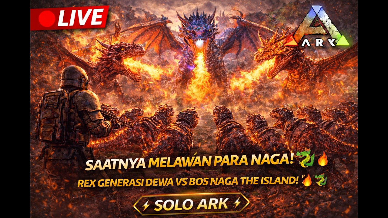 🔴 LIVE SOLO ARK: APAKAH INI AKAN MENJADI FINAL BOS CUY