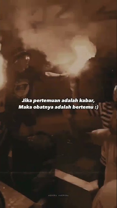 Obatnya Adalah Bertemu (Quotes Persib) Rindu Sepakbola