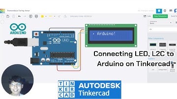 Connecting an I2C LCD to Arduino on tinkercad