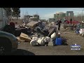 The city begins abatement of cuddy park in anchorage