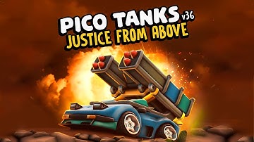 New Barrage Weapon! | JUSTICE FROM ABOVE Update | Pico Tanks