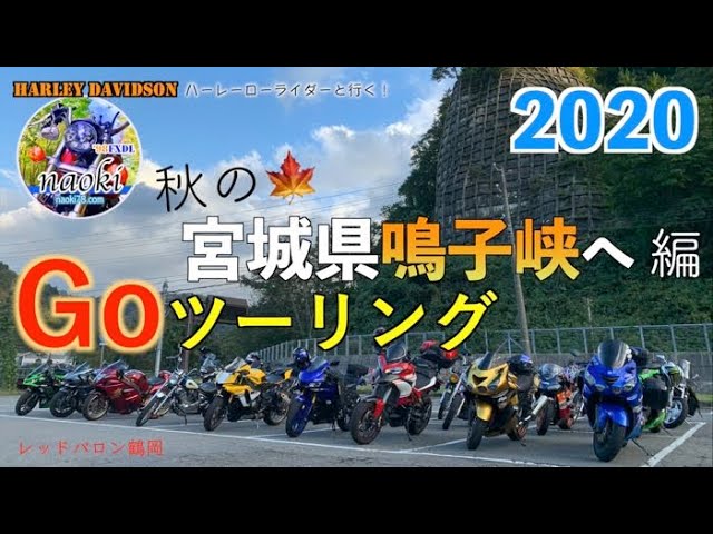 Goツーリング 秋の鳴子峡へ Fxdl ローライダー ハーレー レッドバロン Youtube