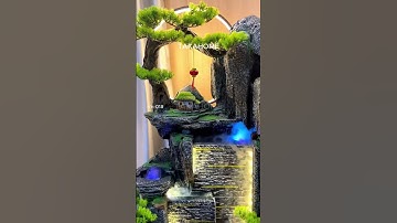 TIỂU CẢNH THÁC NƯỚC PHONG THỦY: ĐIỂM NHẤN HOÀN HẢO CHO SÂN VƯỜN VÀ BAN CÔNG! #samtienvn