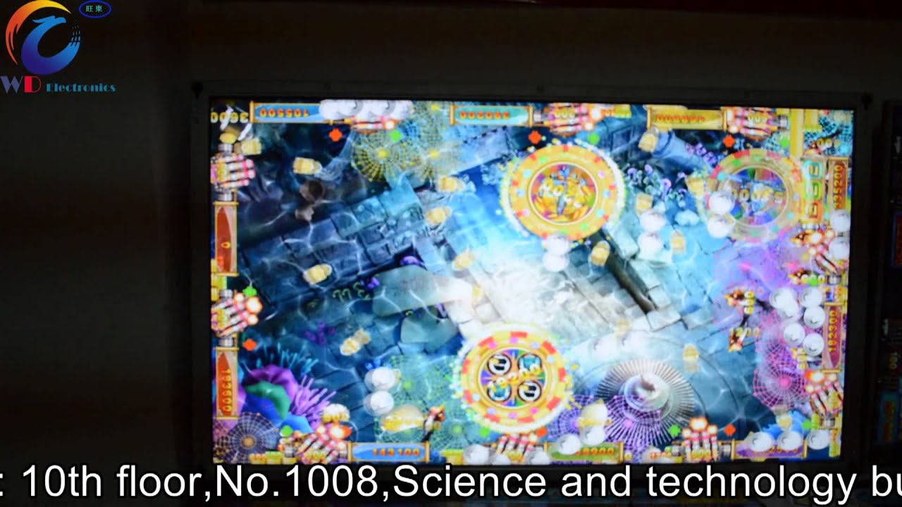 Tian Long Ba Bu fishing game machine YouTube