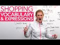 English Vocabulary & Expressions for SHOPPING in North America