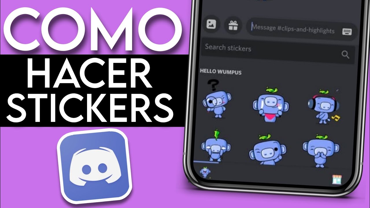 Como Hacer STICKERS en DISCORD Paso a Paso 2023 YouTube