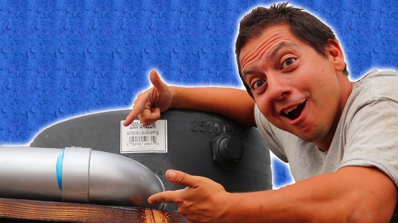 RAINWATER HARVESTING | Converting our Wet System to a Dry System