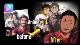 Anime face edit tutorial using PicsArt screenshot 1