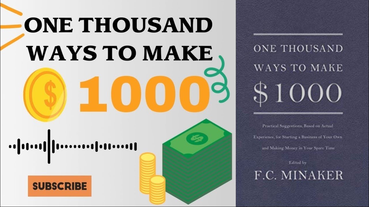"1000 Ways to Make $1000: The Ultimate Guide to Earning Extra Income ...