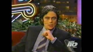 Tonight Show Jay Leno - Benicio Del Toro - Traffic - 2001