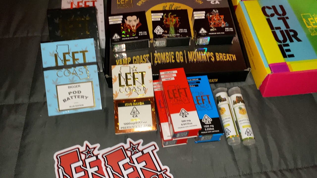 Culture Cannabis Club x Left Coast Special Limited Edition Living Dead Box Collab! 💚🍃 4k
