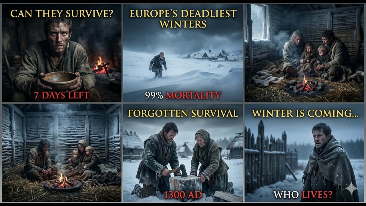 How Medieval Villagers Survived Europe’s Deadliest Winters | AI Historical Reconstruction