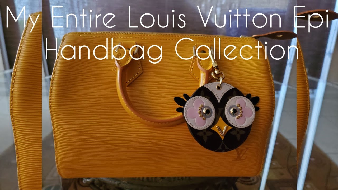 My Entire Louis Vuitton Epi Handbag Collection! 