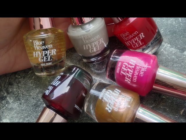 Blue Heaven Bling Nail Paint - 433 Cherry Red (8ml)