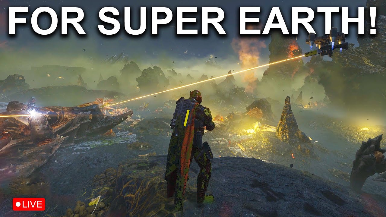 Helldivers 2 is all I think about...