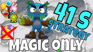 Bloons TD 6 | Moon Landing | Hard | Magic Monkeys Only | Guide | BTD6