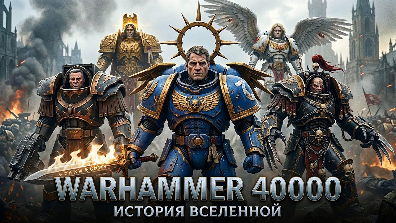 WARHAMMER 40000 - Полная Хронология Вселенной / 40000 Лет За 30 Минут