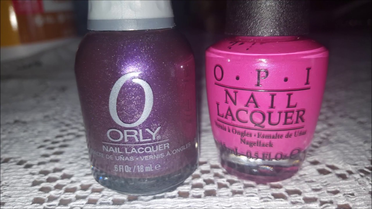 Purple Fingernails!!! 