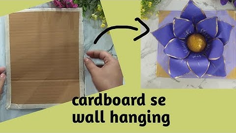 Waste material craft ideas / DIY Room decor / DIY Home decor ideas