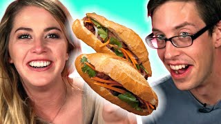 Americans Try Vietnamese Sandwiches