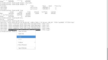 RHEL 7 Swap Partition
