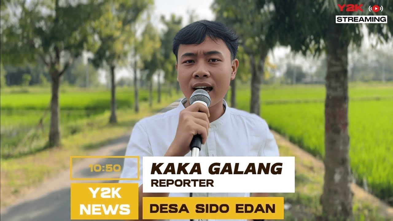 BEGINI JADINYA KETIKA Y2K MENJADI REPORTER DISUATU DESA !!