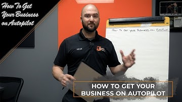 How To Get Your Business On Autopilot | Entrepreneurial Concept