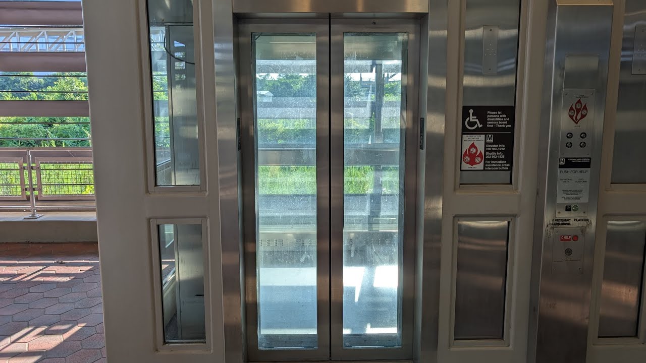 Mid-American Hydraulic Elevator - Potomac Yard WMATA Station - Alexandria, VA
