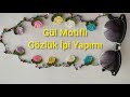 Gözlük İpi Yapımı | Beaded Crochet Eyeglass/Sunglass Neck Strap Tutorial