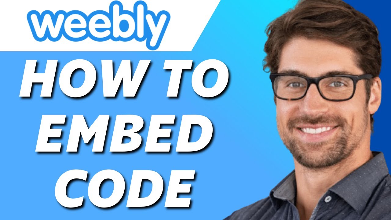 How to Embed Code to Weebly Website (Full Tutorial) - YouTube