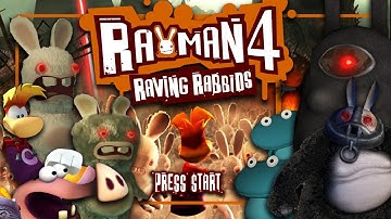 Rayman 4 : Raving Rabbids - CINEMATIC + MENU + INTRO (Mockup)