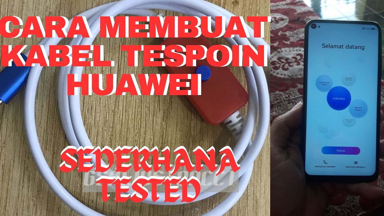 HOW TO MAKE THE BOOT CABLE TEST HUAWEI DIRECT TESTS