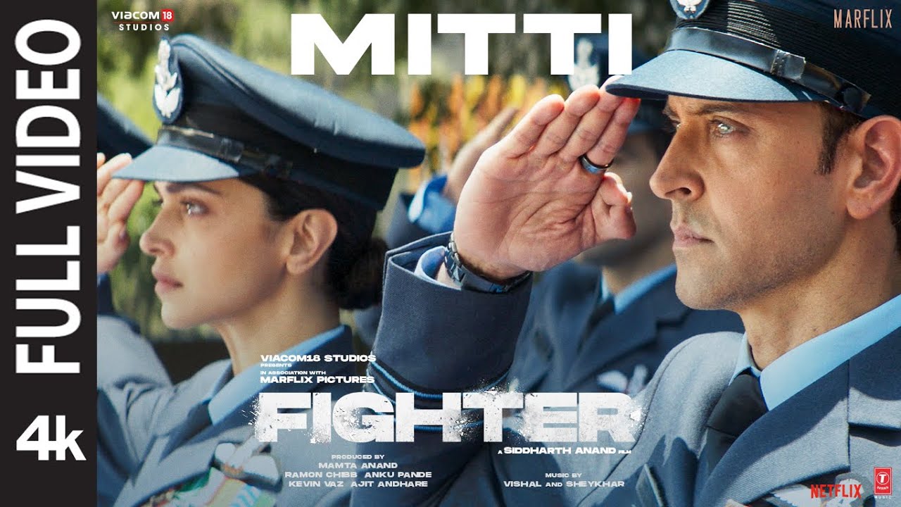 FIGHTER Mitti Full Video Hrithik Roshan Deepika Padukone Anil Kapoor  Vishal Sheykhar