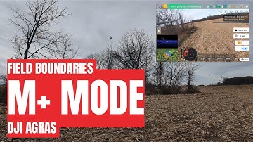 Create Field Boundaries in M+ Mode | DJI Agras T100